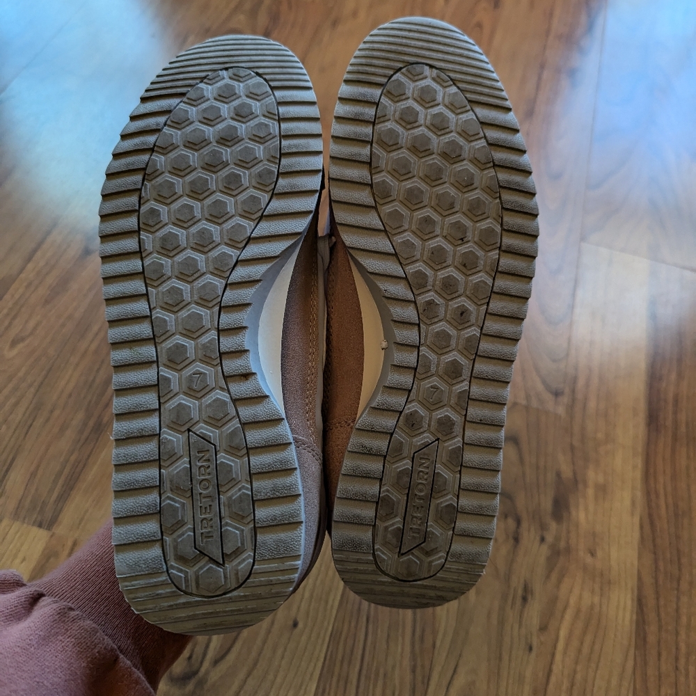 Women's Tretorn Rawlins 2.0 Sneakers in White and Beige, Size 7 - Picture 10 of 12